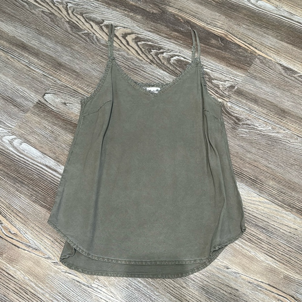 Bella Dahl Green Tank top Small